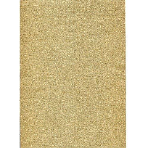 Glitterfoil Cream-Gold Self Adhesive - 2 Sheets - Glitzerfolie from Germany