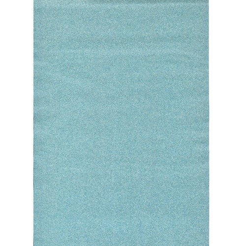 Glitterfoil Turquoise Self Adhesive - 2 Sheets - Glitzerfolie from Germany