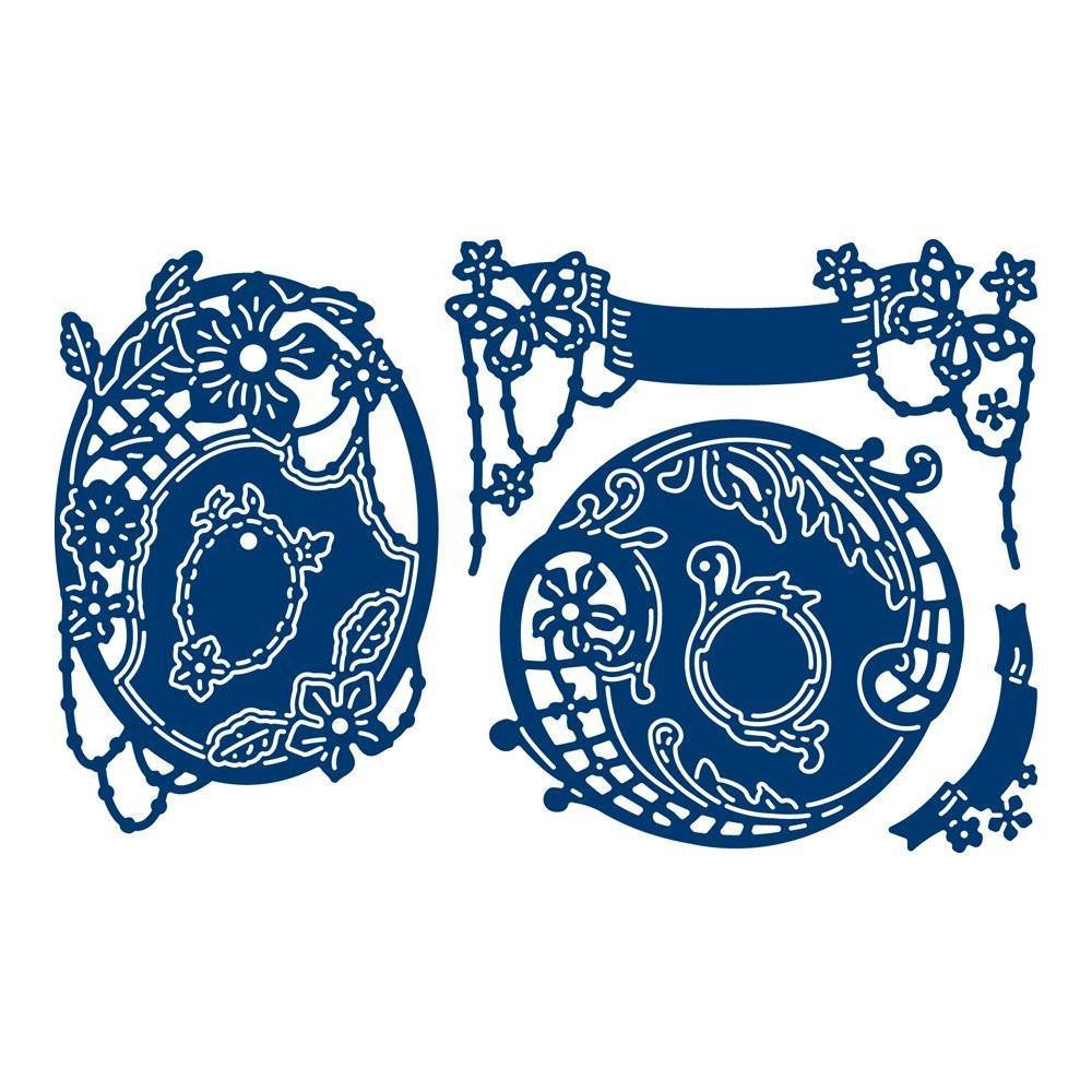 Tattered Lace Banners and Tags Cutting Die TLD0621