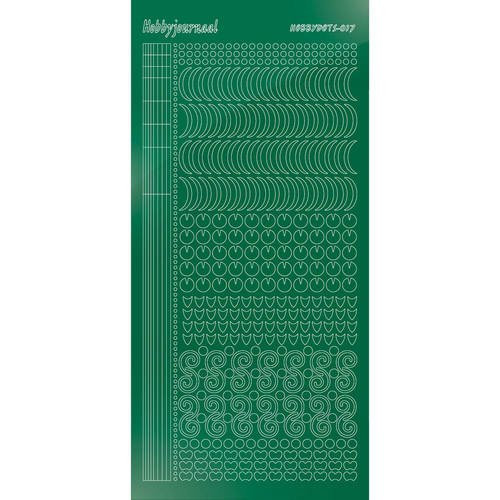 Find It Trading Hobbydots sticker style 17- Mirror - Green