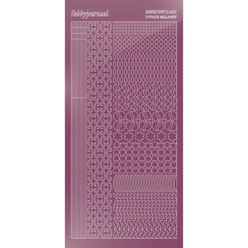 Find It Trading Hobbydots sticker style 11 - Mirror - Violet