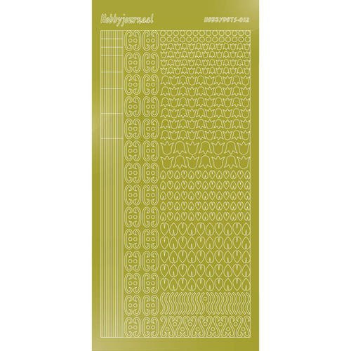 Find It Trading Hobbydots sticker style 12 - Mirror - Yellow