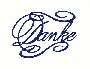 Tattered Lace Danke  Cutting Die