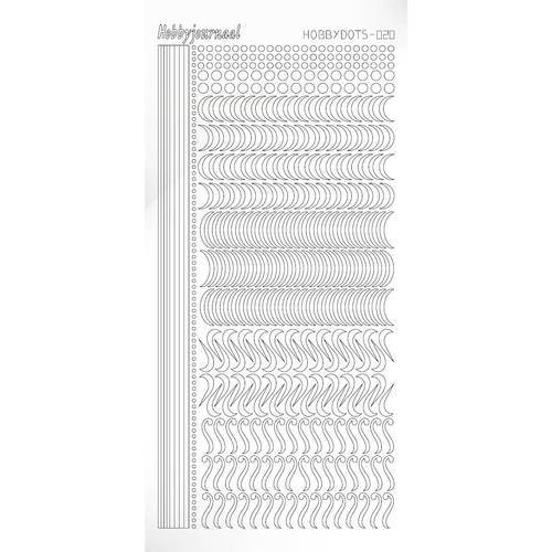 Find It Trading Hobbydots sticker style 20 - White