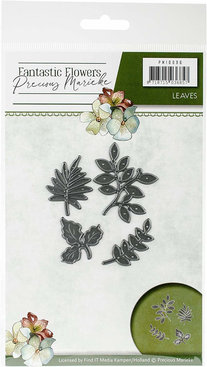 Precious Marieke Fantastic Flowers Die-Leaves