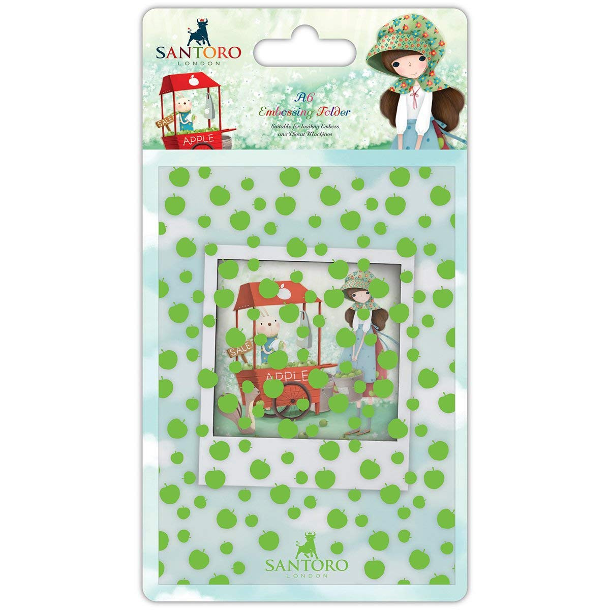 Craft Consortium SKKEBOS001 Santoro Kori Kumi A6 Embossing Folder