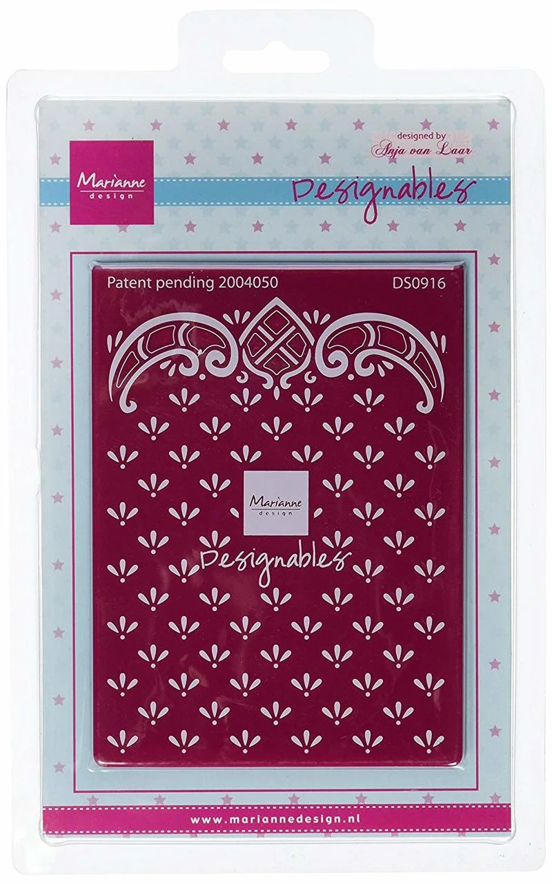 Marianne Design Designable Embossing/Cutting Folder, Anja's Dots [Misc.]