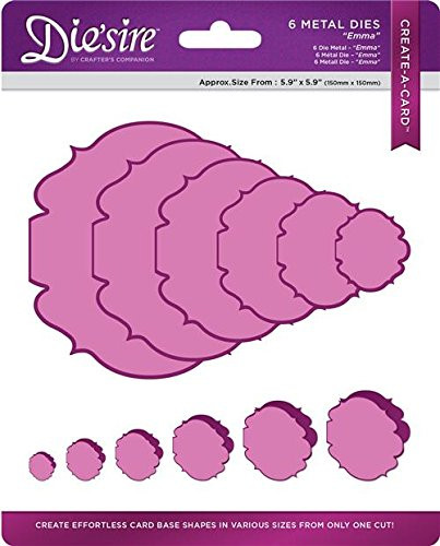 Die'sire by Crafter's Companion Card Base Die - Emma