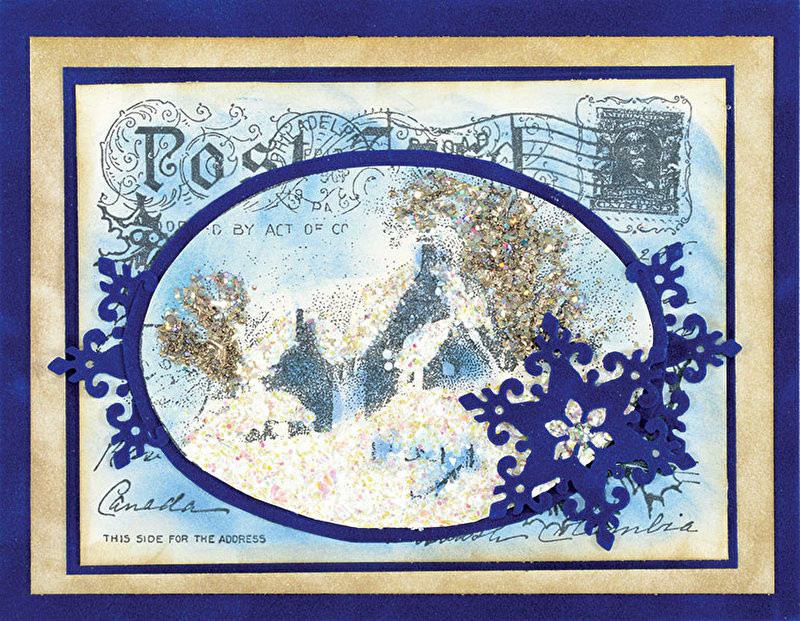 Spoonful of Snow Embellishment Mix 2oz. Per Container