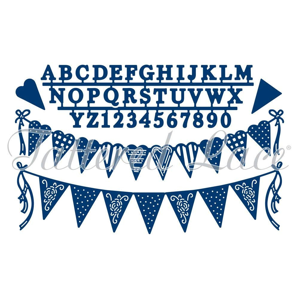 Tattered Lace Bunting 2018 Die Set, 442670