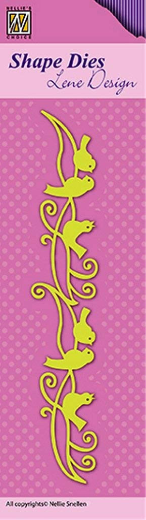 Nellie's Choice Shape Dies - Border Birds - SDL042