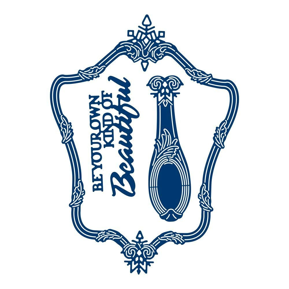 Tattered Lace Mirror Cutting Die, Silver 408732