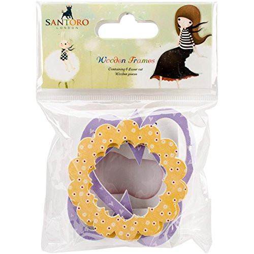 Santoro Kori Kumi Laser-Cut Wooden Shapes (8 Pc)