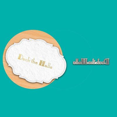 TODO Deck The Halls Letterpress & Hot Foil Press 140486