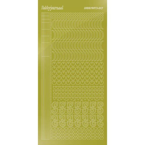 Find It Trading Hobbydots sticker - Mirror - Yellow STYLE 17