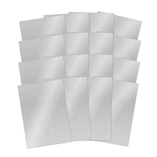 Hunkydory Mirri Stunning Silver Brushed 16pc 270gsm Mirror Board A4 MCD134