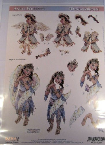 3D Precut Angel Whispers -Purity & True Happiness