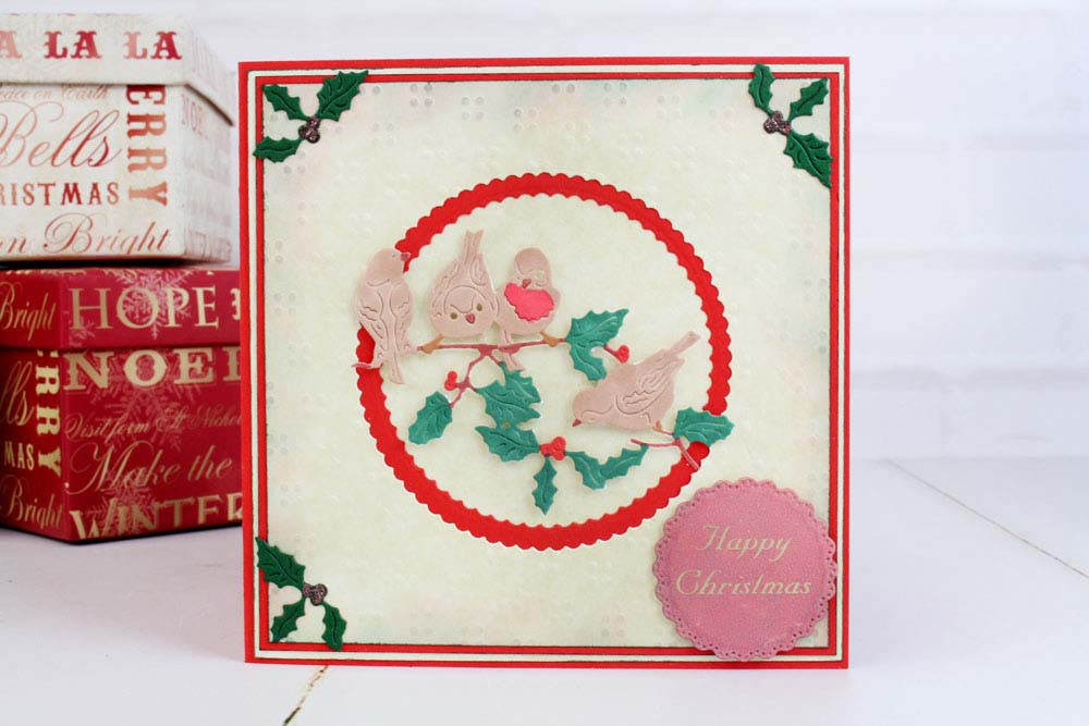 Tattered Lace Robins & Holly Dies D1303