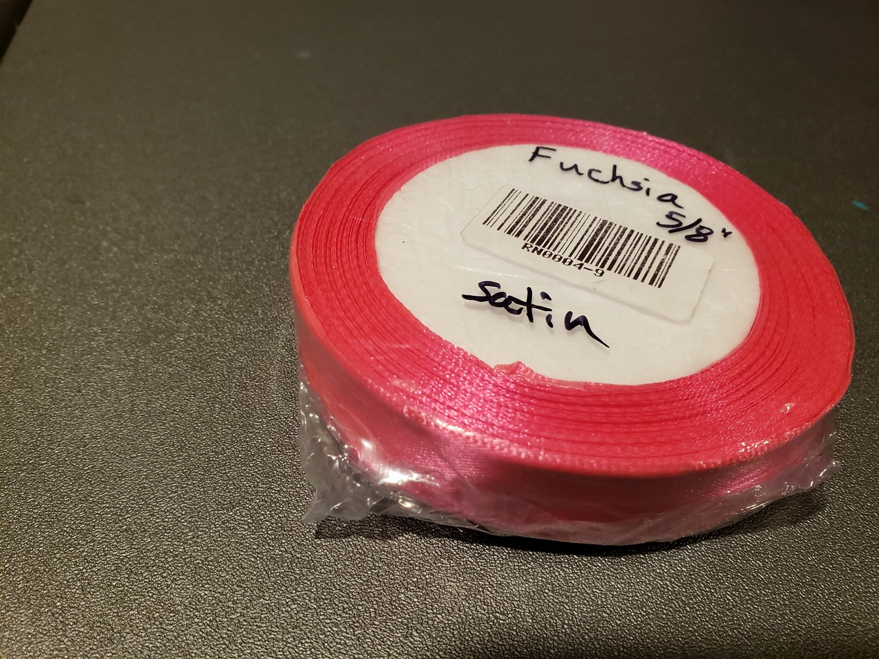 25 yd Satin Ribbon 5/8" Fuchsia  25-yards RN0004-9