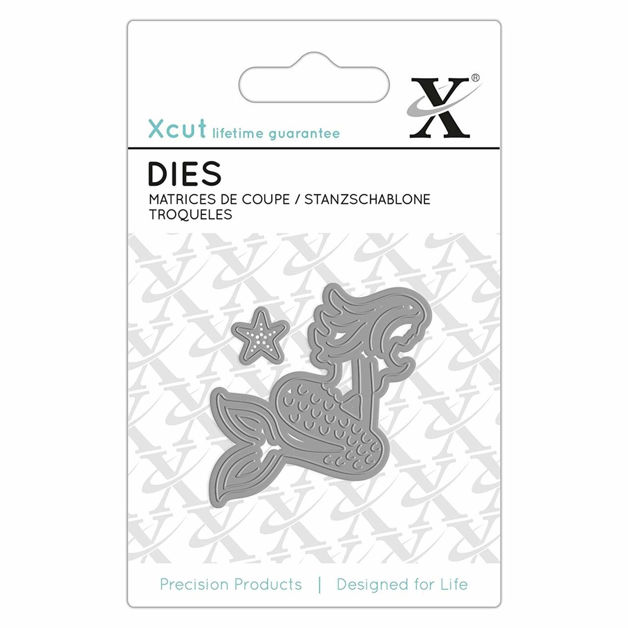 Docrafts Xcut Mini Die 2pcs - Mermaid