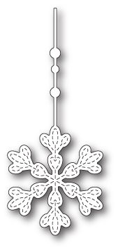 Memory Box Die, Hanging Evelyn Snowflake