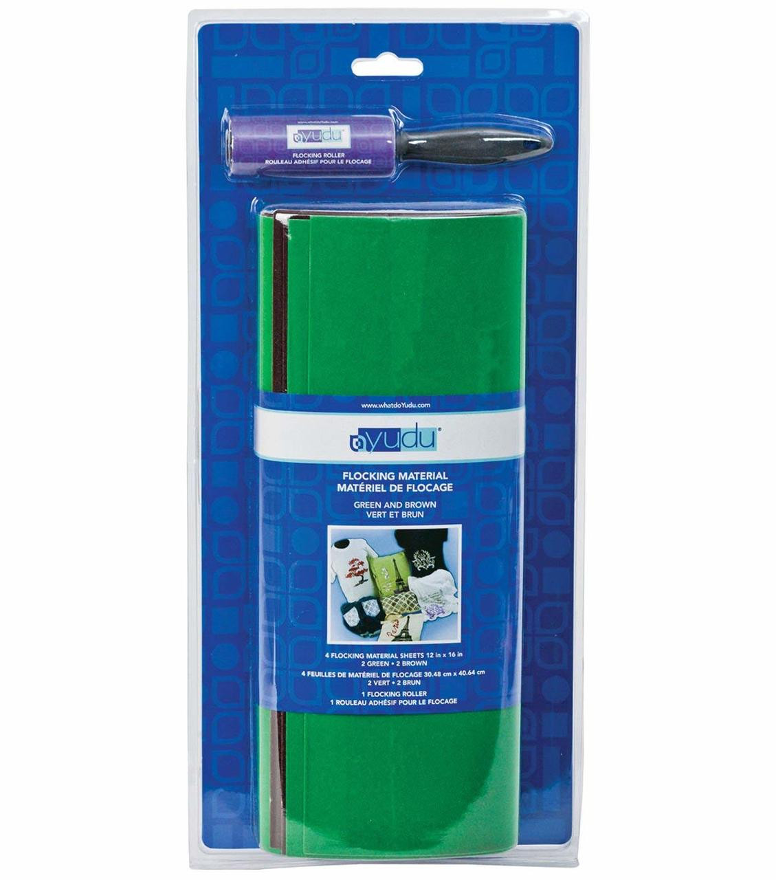 Yudu Flocking Green/Brown 4pcs