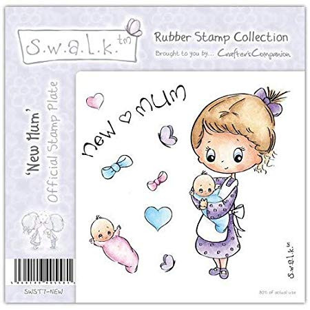 Swalk Collection New Mum EZMount Stamp Set