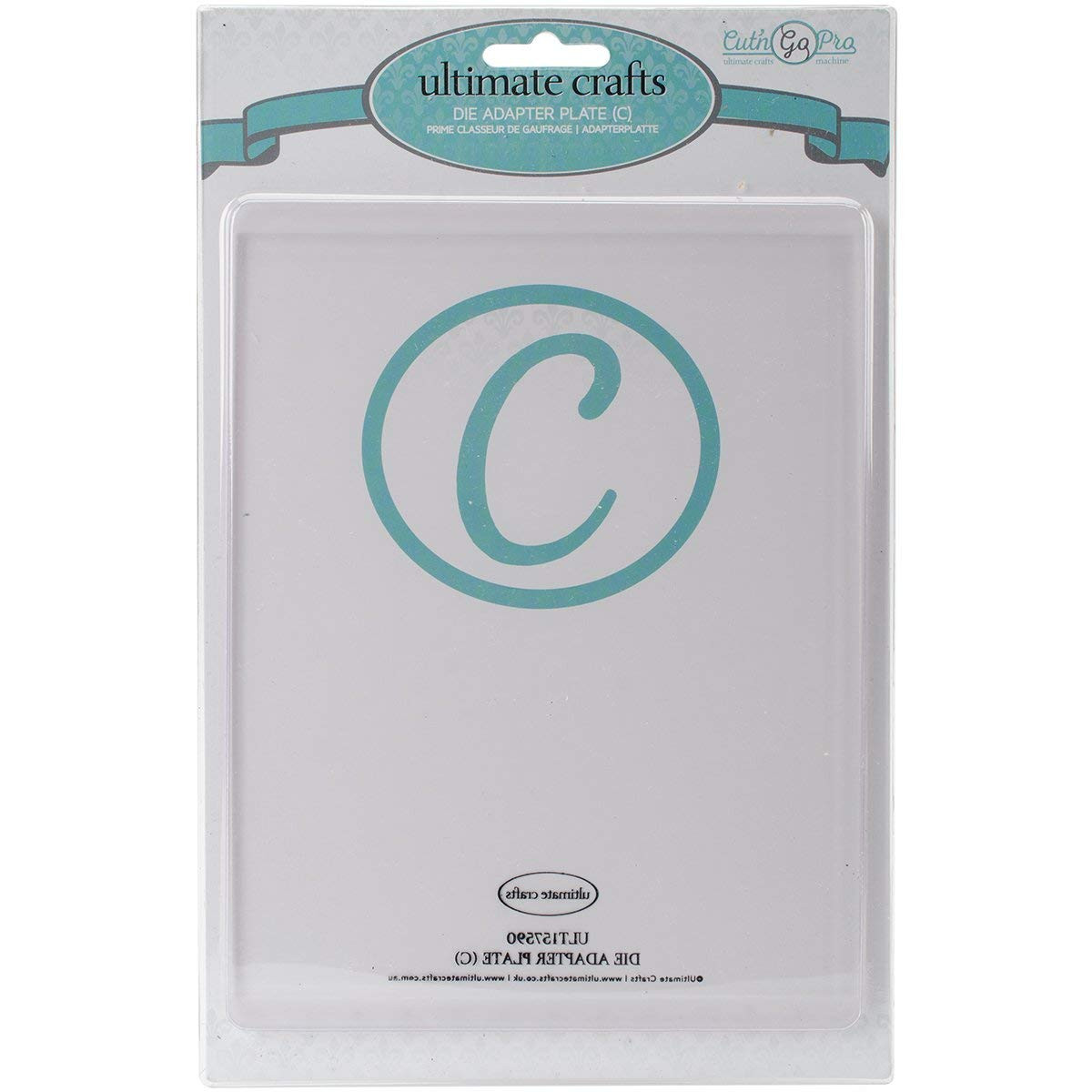 Ultimate Crafts C PLAte ULT157590 Scrapbooking Supplies, 5.875'X7.75'