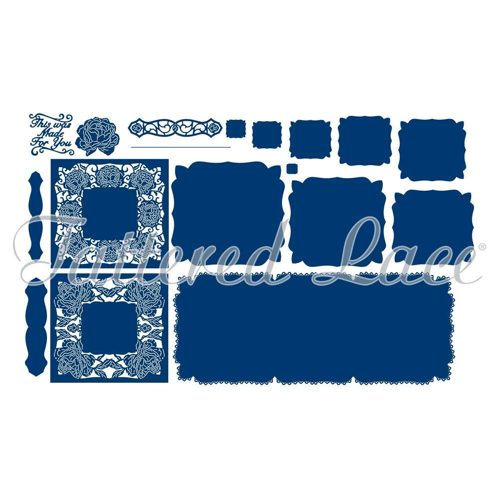 Tattered Lace Craft a Card Peony Cutting Die, 445777