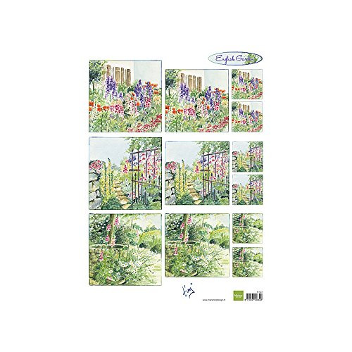 Marianne Design Tiny's English Garden - Foxgloves Cutouts