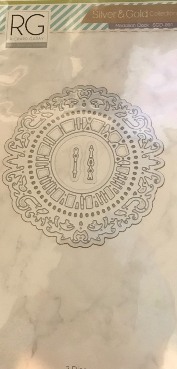 Richard Garay Medallion Clock Die Set With 3-Dies! SGD-001