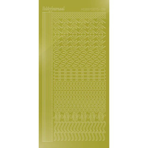 Find It Trading Hobbydots sticker - Mirror - Yellow STDM18E