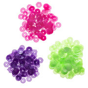 Darice 5mm Neon Pink/Green/Purple Sequins 15g