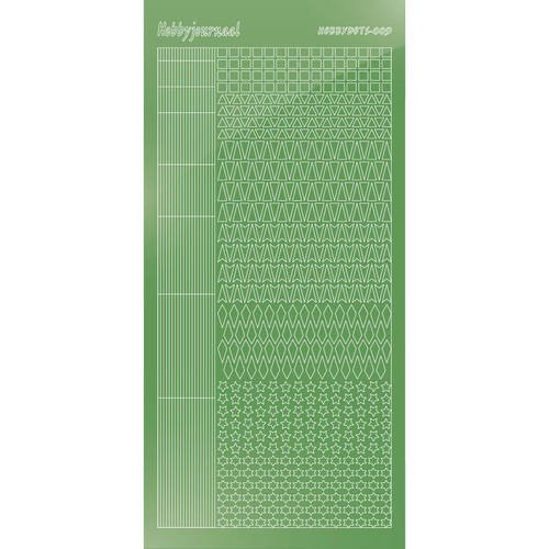Find It Trading Hobbydots sticker - Mirror - Green STYLE 9  STDM09C