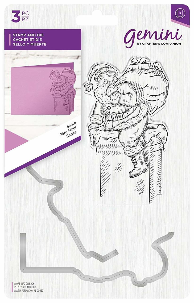 Gemini GEM-STD-SANT - Santa - Stamp and Die Set