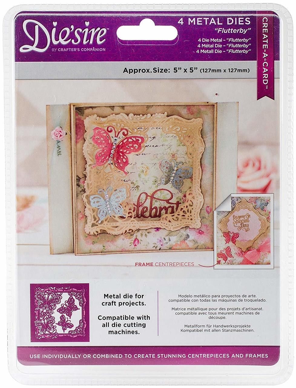 Die'sire DS-CAD-FLU Thin Metal Die, Silver