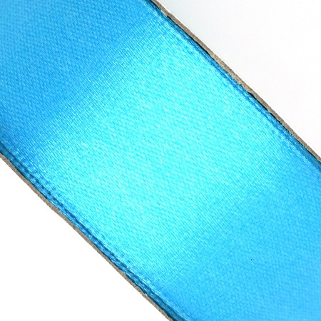 25 yd 3/4 in Satin Ribbon- Turquoise