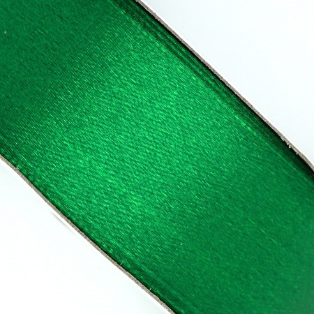   25 yd 3/4 in Satin Ribbon- Green