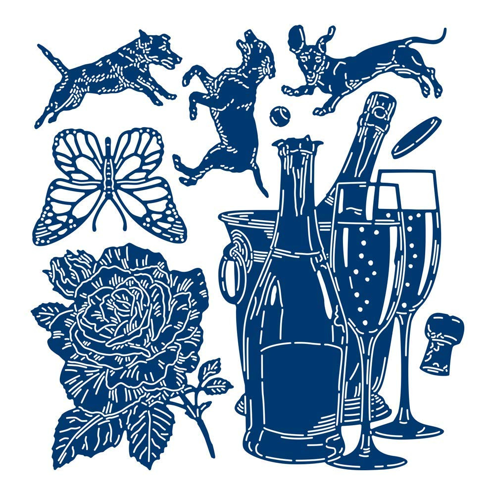 Tattered Lace Fun, Flight, and Frolics Die Set, 460372