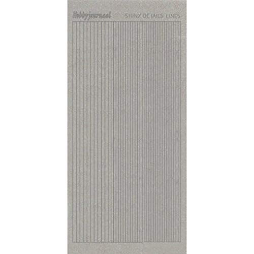 Find it Trading Shiny Details- Lines -Silver Transparent