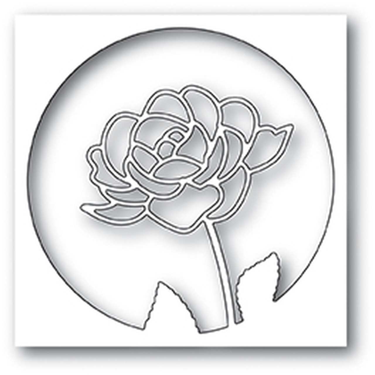 Poppystamps Rose Stem  Collage Cutting Die 2008