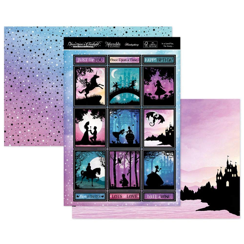 Hunkydory - Once Upon A Twilight - in a Land Far Far Away Topper Set