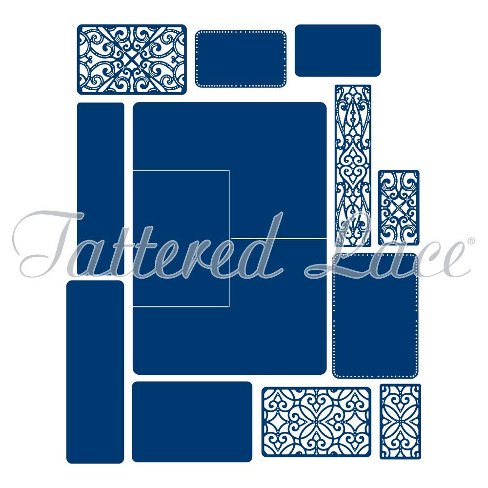 Tattered Lace Impossible Card Shape Die Set, 460261