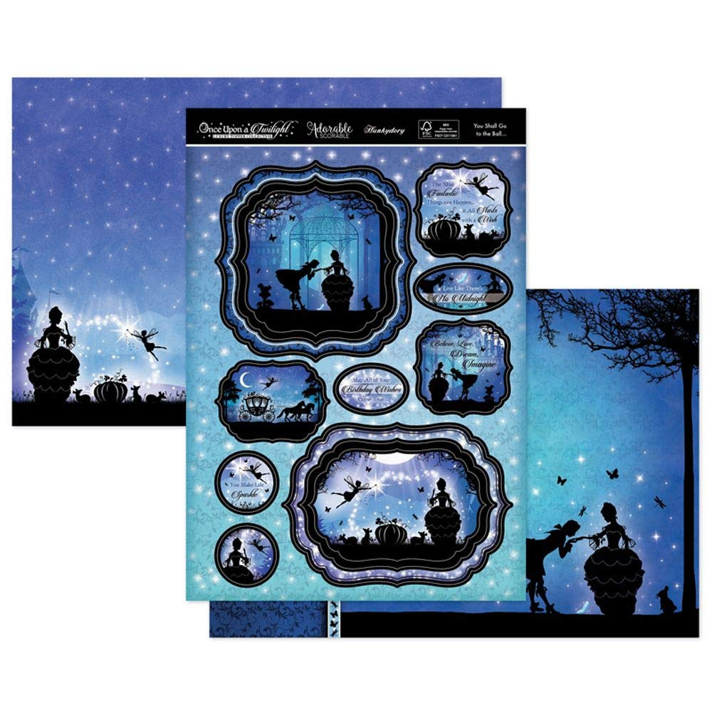Hunkydory - Once Upon A Twilight - You Shall Go to The Ball Topper Set