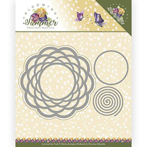 Find It Trading Precious Marieke Blooming Summer- Braided Circle Die Set PM10152