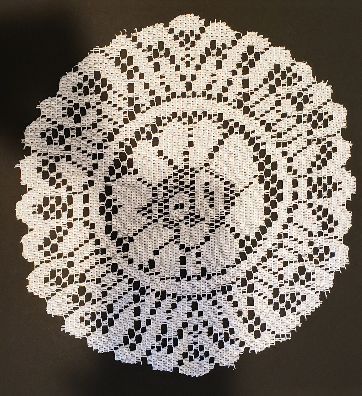 Project Lace Set of 3- 10" Round Lace Table Doily  -- Use to Create Fabulous Backgrounds!