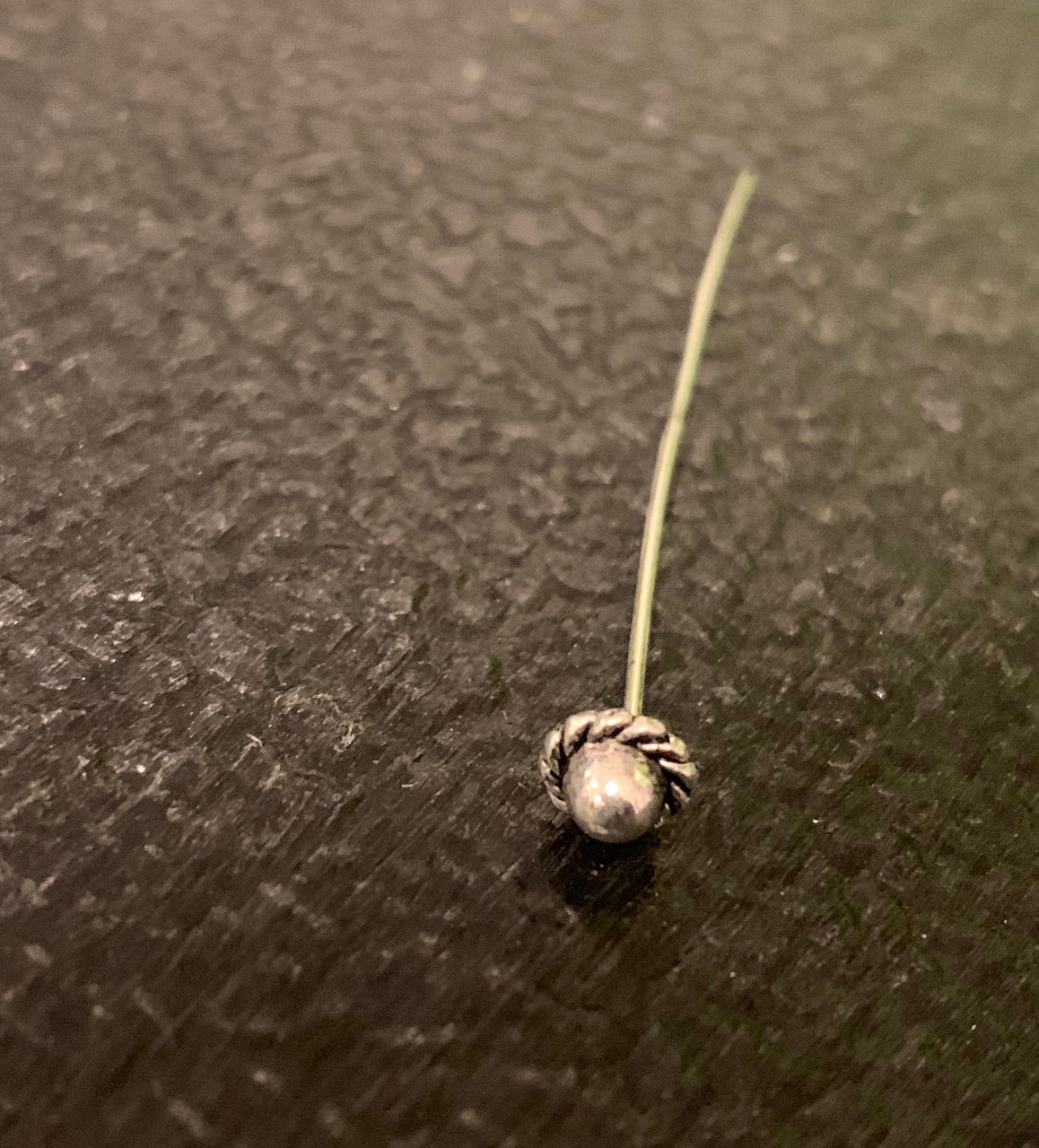 Decorative Head Pins for Making Bow Pins - Silver - Approx 20 pieces per Pack