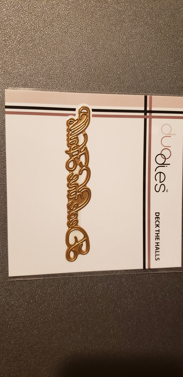 Tattered Lace Duo Dies  Deck The Halls Die 