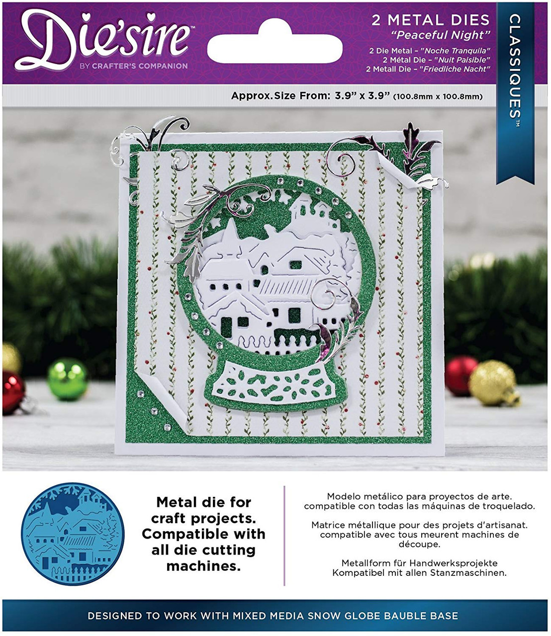 Crafter's Companion Die'sire Classiques Die Set- Peaceful Night