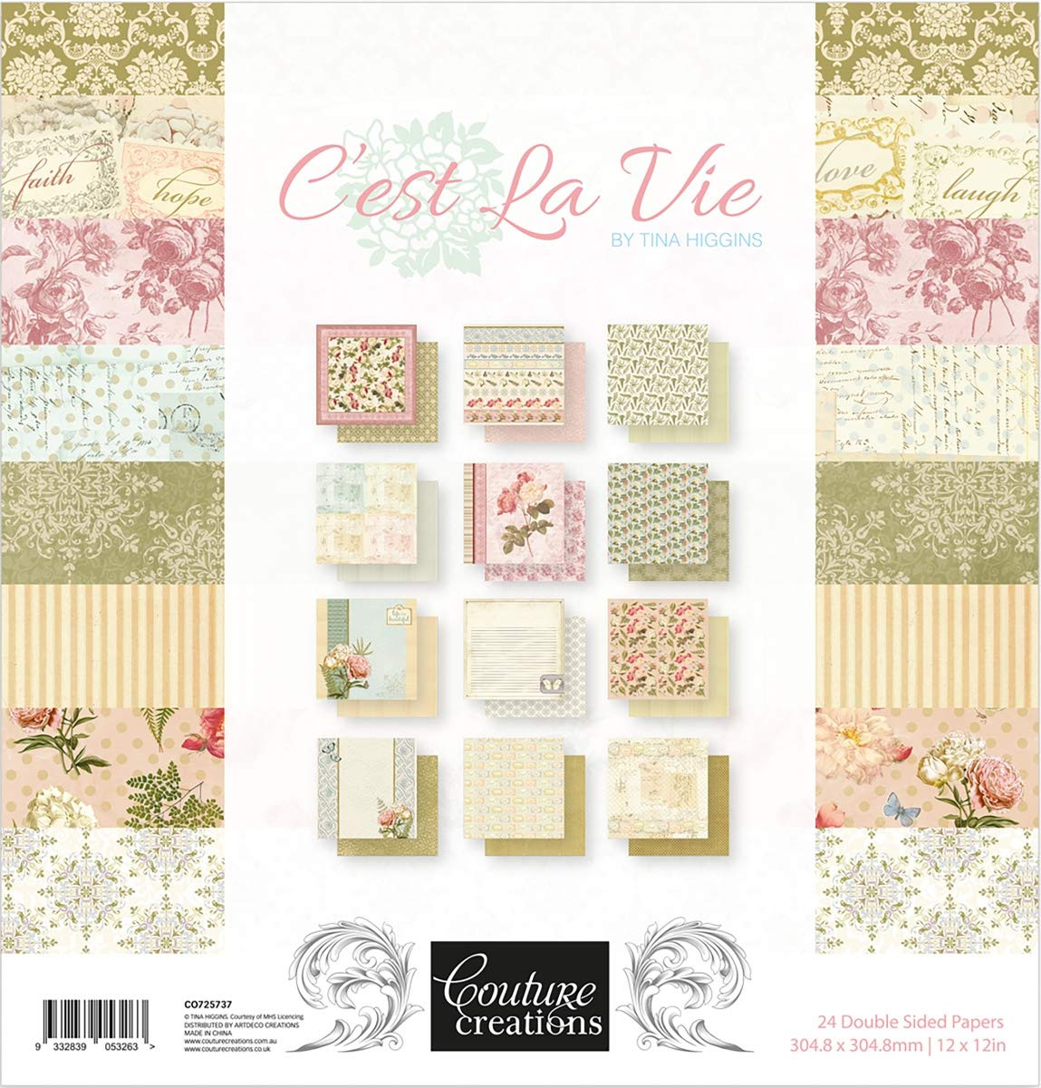 Couture Creations Double-Sided Paper Pad, CO725737